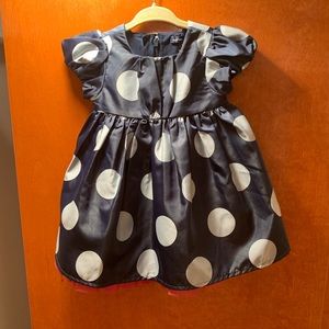 Baby girls polka dot Gap dress